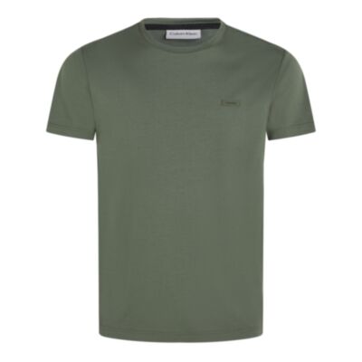 Calvin Klein Smooth Cotton T-Shirt Thyme