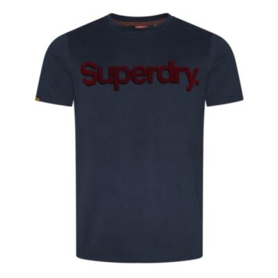 Superdry Core Logo T-Shirt Eclipse Navy