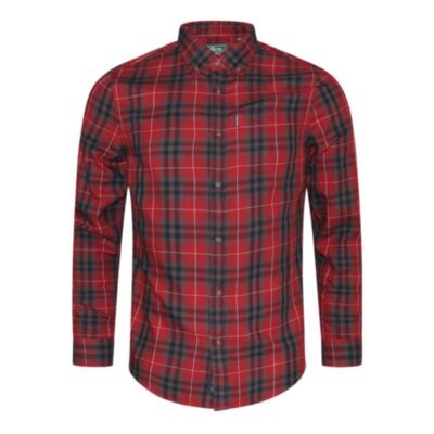 Superdry Vintage Check Shirt Red