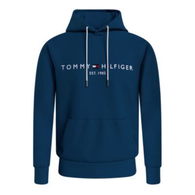 Tommy Hilfiger Logo Hoodie Deep Indigo