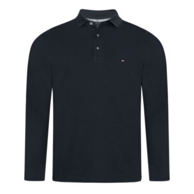 Tommy Hilfiger 1985 Slim LS Polo Shirt Navy
