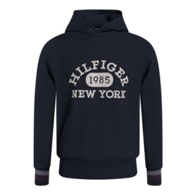 Tommy Hilfiger Mono Collegiate Hood Navy