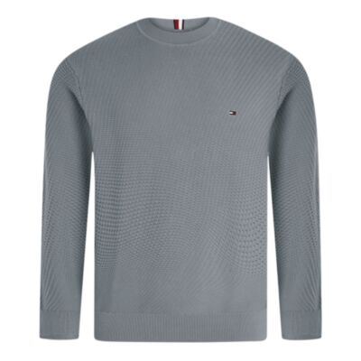 Tommy Hilfiger Rect Struct Crew Nk Grey