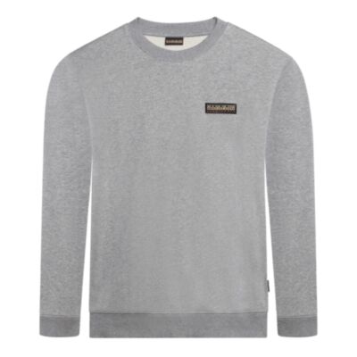 Napapijri B-Iaato C Crew Neck Grey Marl
