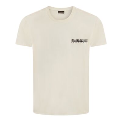 Napapijri S-Hill SS T-Shirt White Whispe