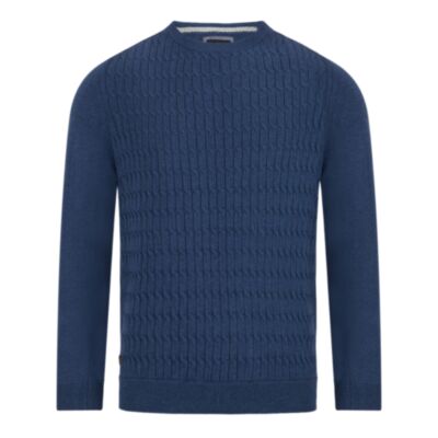 6Th Sense Queen Crew Nk Knit Blue