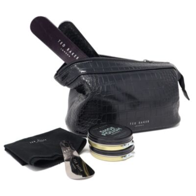Ted Baker Croco Shoe Shine Kit