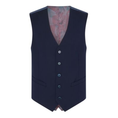Remus Uomo Palucci Waistcoat Blue