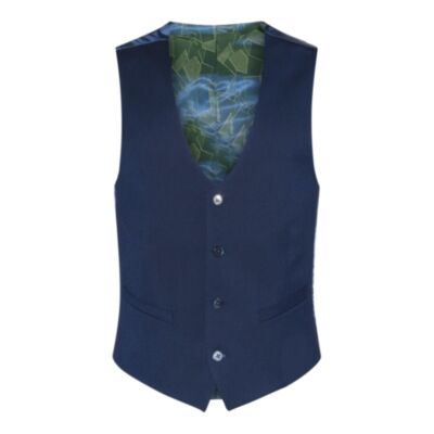 Remus Mix To Fit Frenc Navy Waistcoat
