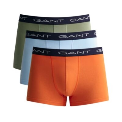 Gant Basic Trunk 3-Pack In Orange