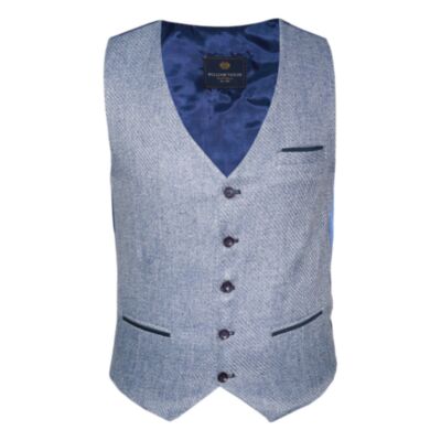 William Tailor Edward Waistcoat In Light