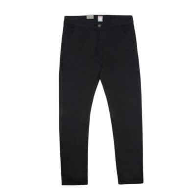Enzo Slim Stretch Chino In Black