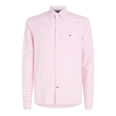 Tommy Hilfiger Gingham Shirt Iconic Pink