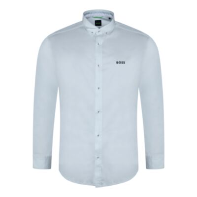 Boss Biado R Shirt Open Blue