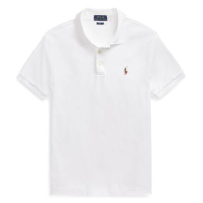 Ralph Lauren Pima Cotton Polo - White