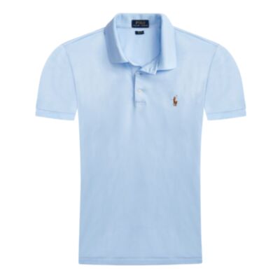 Ralph Lauren Pima Polo - Light Blue