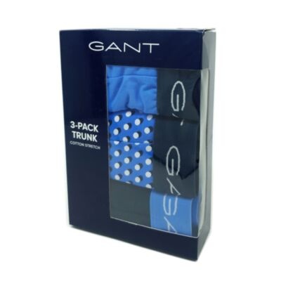 Gant 3pk Shadow Dot Boxers - Blue