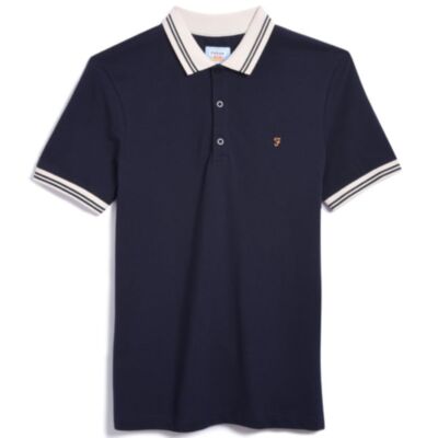 Farah Stanton Ss Polo True Navy