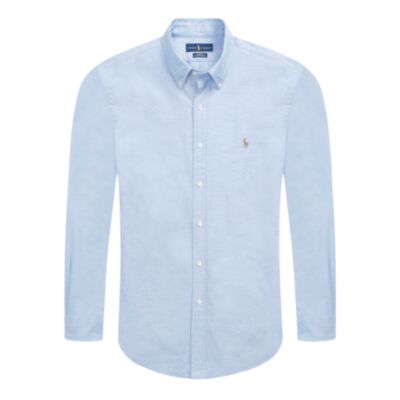 Ralph Lauren LS Sport Shirt In Blue