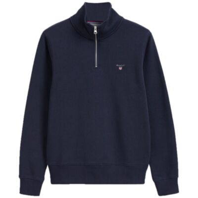 Gant Original Half Zip Sweat Evening Blu