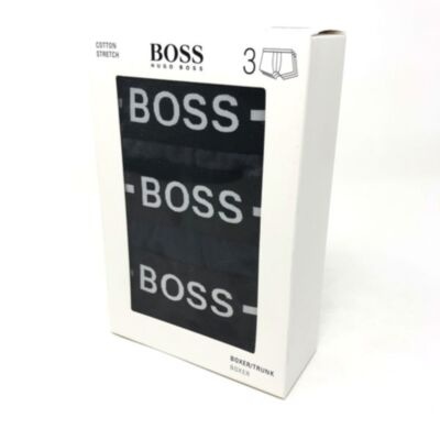 Boss 3 Pack Trunks In Open Blue