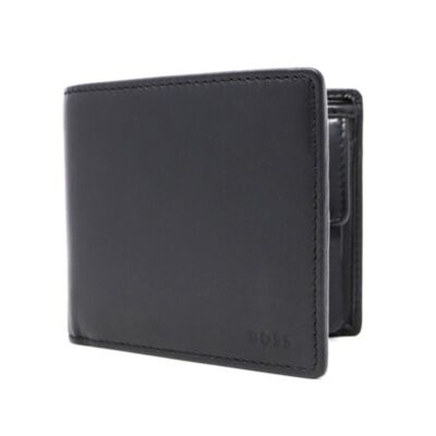 Boss Majestic S4 Wallet In Black