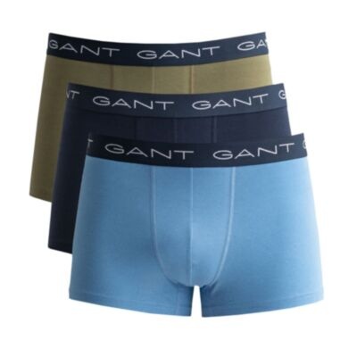 Gant Basic Trunk 3-Pack In Silver Lake