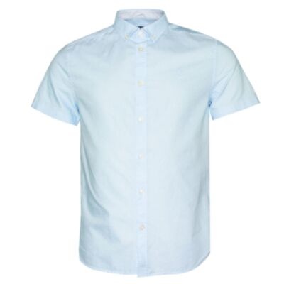 Ted Smith Bond SS Oxford Shirt Ensign
