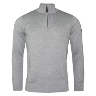 Ted Smith Stella 1/4 Zip Knit Silver