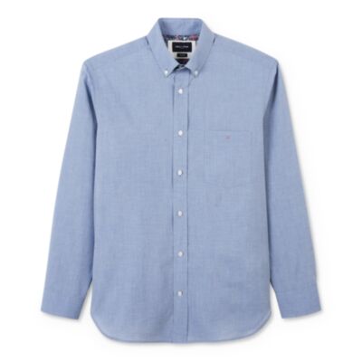 Eden Park Cotton Shirt In Blue