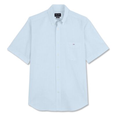 Eden Park SS Stripe Shirt In Blue