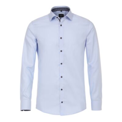 Venti Kent Modern Fit Shirt In Blue