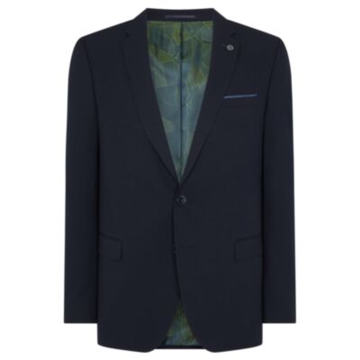 Remus Uomo Mix To Fit Jacket Navy Blue