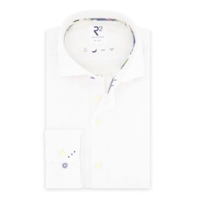 R2 Amsterdam Linen Shirt In White