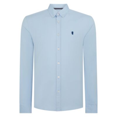 Remus Uomo Ashton Slim Shirt In Light Bl