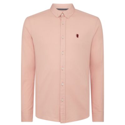 Remus Uomo Ashton Slim Shirt In Pink