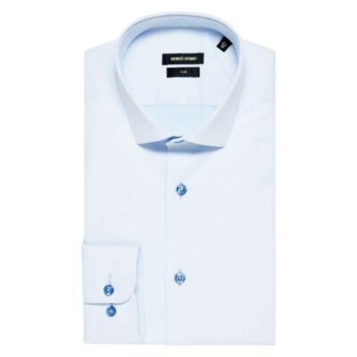 Remus Kirk Slim Fit Shirt In Blue