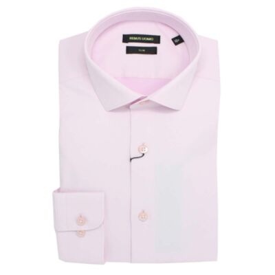 Remus Uomo Kirk Slim Shirt In Pink