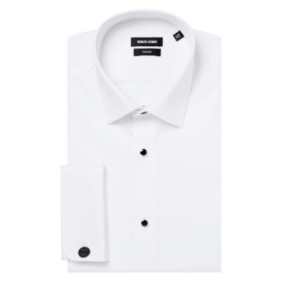 Remus Uomo Rome Ashton Slim Shirt In White