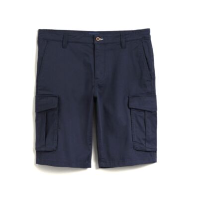 Gant Relaxed Twill Cargo Shorts Marine