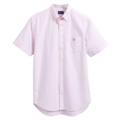 Gant Reg Oxford Shirt SS BD Light Pink