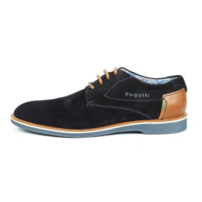 Bugatti Melchiore Suede Shoe Navy
