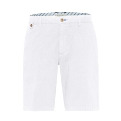 Bugatti Bermuda Chino Shorts White