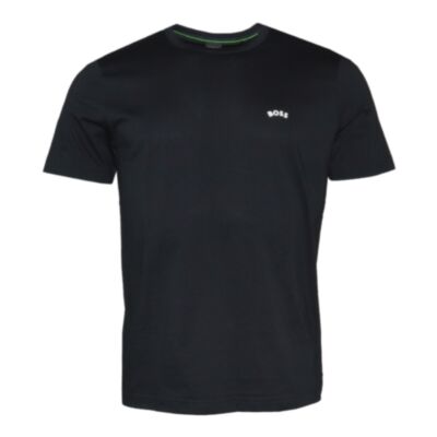 Boss Tee Curved T-Shirt Black