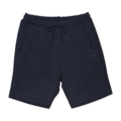Boss Headlo Curved Logo Shorts Dark Blue