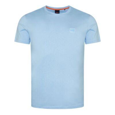 Boss Tales Tee Open Blue
