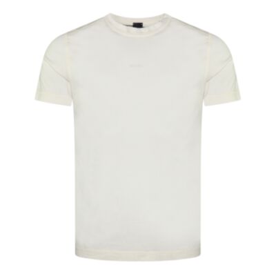 Boss Tokks Centre Logo T-shirt Light Bei