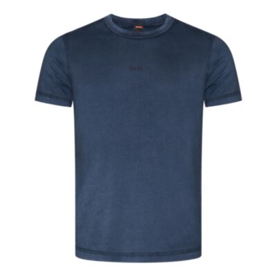Boss Tokks Centre Logo T-shirt Dark Blue