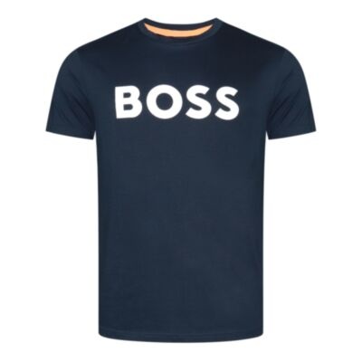 Boss Thinking Big Logo T-Shirt Dark Blue