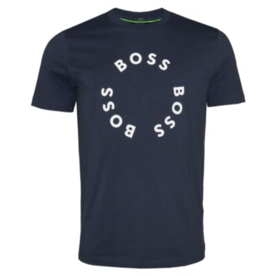 Boss Tee 4 Circle Logo T-Shirt Dark Blue
